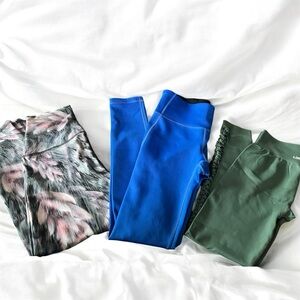 3 leggings size small bundle/lot